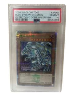 PSA10】青眼の白龍 25thシク 東京ドーム グリーンVer. - メルカリ