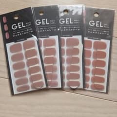 ジェルネイルシール ヌードピンク 12ピースのサムネイル