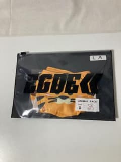 신품 EGDE 슈퍼 로우 라이즈 비키니 동물 얼굴 동물 타이거 M
