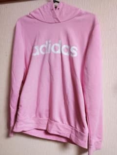 adidas ピンク パーカー Sサイズのサムネイル