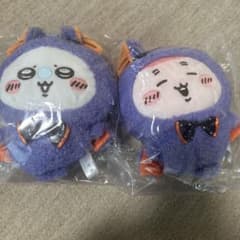 【即購入⭕️】ちいかわハロウィンがまぐちポーチ モモンガ 古本屋 セットのサムネイル