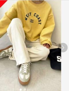 Via.j  WEST COASTロゴ裏起毛トレーナーのサムネイル