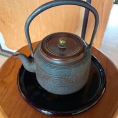 鉄瓶　茶道　サビありのサムネイル