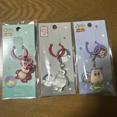 ディズニーキャラクター めじるしチャーム 3種セットのサムネイル
