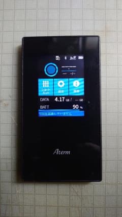 ま*お様 NEC Aterm モバイルルーター 本体のみのサムネイル