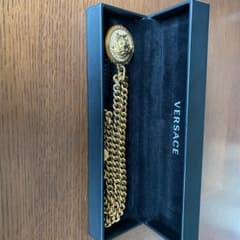 VERSACE メドゥーサクリスタルゴールドネックレス アクセサリーのサムネイル