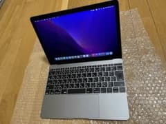 Apple MacBook 12-inch 2016 スペースグレイ - メルカリ