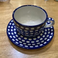 ポーランド製 カップ&ソーサー 2客のサムネイル
