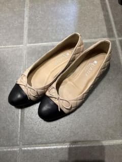 DIANA WELL FIT キルティング バレエシューズ 24.5cm - メルカリ