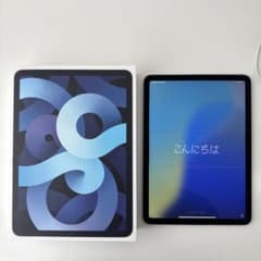iPad Air 第4世代 64GB スカイブルー セルラーモデル 86%のサムネイル