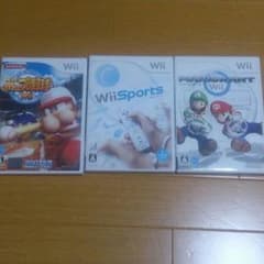 Wiiゲーム３セットのサムネイル