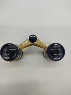 【Kenko】オペラグラス 3×20 ゴールド×ネイビー　日本製のサムネイル