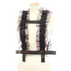 Noir kei ninomiya ノワールケイニノミヤ　ハーネス Noir Kei Ninomiya ハーネス トップ | ブラック | FARFETCH JP