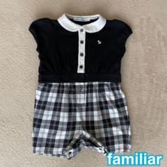 ★値下げ★ familiar ファミリア ロンパース 80cmのサムネイル