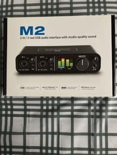 MOTU M2 オーディオインターフェースのサムネイル