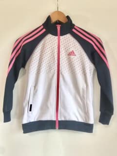 adidas アディダス ジャージ　アウター　女の子　キッズ　140 150のサムネイル