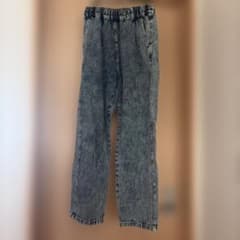 ケミカルウォッシュ デニムパンツ レディースのサムネイル