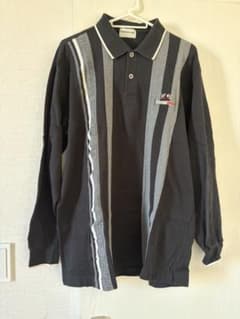 KENSHO ABE SPORTS ポロシャツ 長袖 ブラックのサムネイル