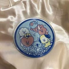BT21 유리 플레이트 Always together 꽃밭 5주년 접시