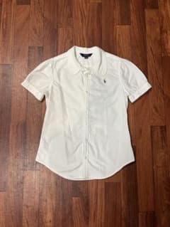 新品　POLO RALPH LAUREN キッズ 半袖シャツ ホワイト 160のサムネイル