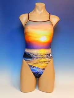 Q swimwear 競泳水着 ハイレグカットのサムネイル
