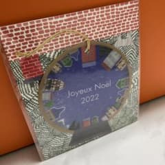 新品未開封　エルメス　クリスマスオーナーメント　ノベルティのサムネイル