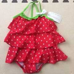 いちご柄水着♡90㎝のサムネイル