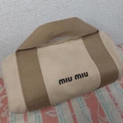 miu miu 90年代 ハンドバッグ キャンバス生地 ボストンバッグ miu miu 90年代 ハンドバッグ キャンバス生地 ボストンバッグ - メルカリ