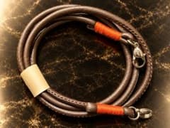 レザー ネックストラップ 丸紐 84cm 【AYANOKOJI】のサムネイル