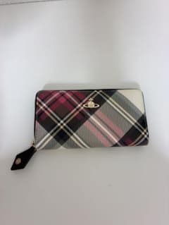 Vivienne Westwood 長財布 財布 チェック柄 - メルカリ