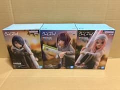 新品未開封 ゆるキャン ペンフレ！ フィギュア 3種 リン なでしこ 綾乃