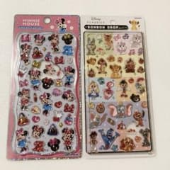 新品　ディズニー　ミニー　マリー　ボンボンドロップシール　平成女児レトロのサムネイル