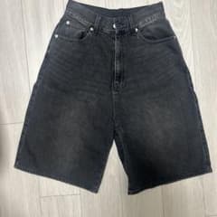 WEGO ブラック デニム ショートパンツ Sのサムネイル