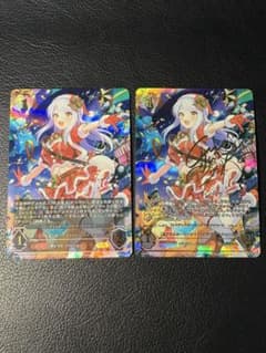 ミラクルホーリーナイト イヴサンタクロース2枚セット SP UR サイン