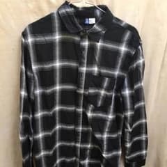 ロング丈 チェックシャツのサムネイル