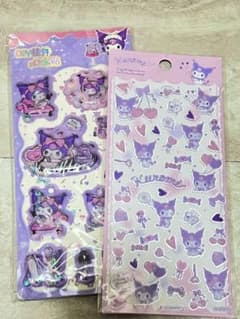 サンリオ　ウォーターシール　クロミちゃんぷっくりシールセットのサムネイル