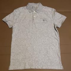 Abercrombie & Fitch ポロシャツ グレー Sのサムネイル