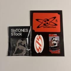 SixTONES STock 6周年ロゴ ブローチ、ステッカーのサムネイル