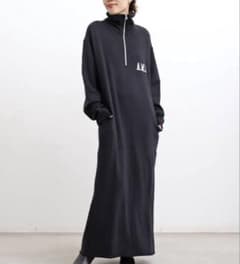 아파르트몬 아메리카나 Half Zip Sweat Onepiece