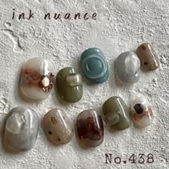 No.438  インク　ニュアンス　ネイルのサムネイル