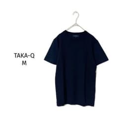 タカキュー/メンズ/トップス/Tシャツ/フロント/ニット/切替/クルーネック