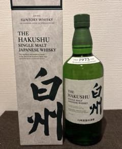 상자가있는 산토리 하쿠슈 싱글 몰트 위스키 700ml