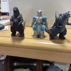 た*ち様 ゴジラ メカゴジラ スペースゴジラ ソフビ フィギュア 3体セットのサムネイル
