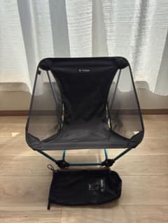 新古品 ヘリノックス グラウンドチェア ブラック 軽量 ULキャンプ 