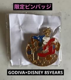 한정 핀 배지 GODIVA × DISNEY 85주년 판타지아 오리지널