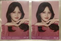 =LOVE 髙松瞳 生写真 国立 キービジュアル ヨリのサムネイル