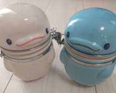 [陶器製] 横浜八景島 シーパラダイス シロイルカ/ミズイロイルカ 密閉容器のサムネイル