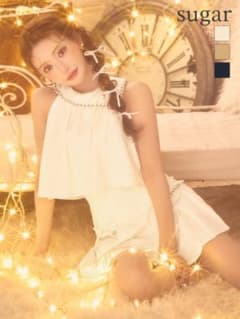 AngelR セットアップ キャバドレス アイボリーのサムネイル