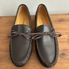 美品 OLDMEN モカシンシューズ - メルカリ