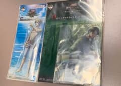 一番くじ　進撃の巨人　D賞・C賞リヴァイ・エレン　ビッグアクスタセット